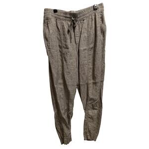 Athleta Pants Size L 100% Linen
